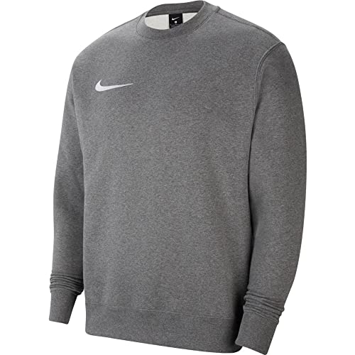 Nike CW6904 Y NK FLC PARK20 CREW Sweatshirt boys charcoal heathr/white S Nike CW6904 Y NK FLC PARK20 CREW Sweatshirt boys charcoal heathr/white S von Nike