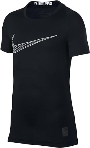 Nike Jungen Pro Comp Top, Black/White, S Nike Jungen Pro Comp Top, Black/White, S von Nike