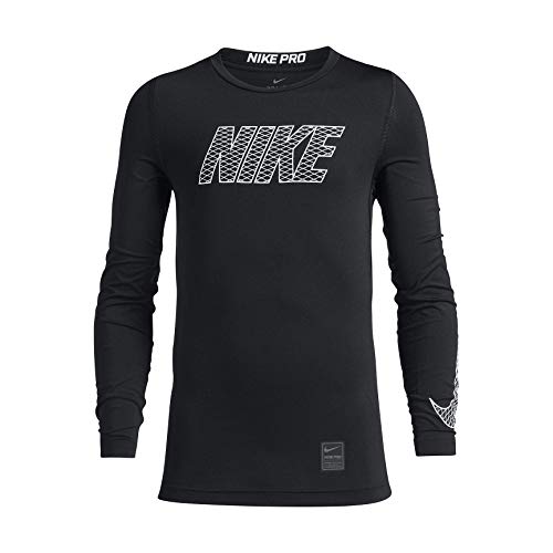 Nike Jungen Pro Longsleeve, Black/White, S Nike Jungen Pro Longsleeve, Black/White, S von Nike