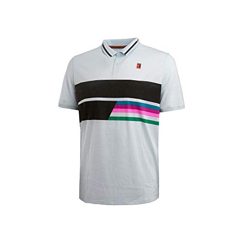 Nike Jungen RF B NKCT ADV Classic Polo Shirt, Half Blue/Blue Void/Black, XS Nike Jungen RF B NKCT ADV Classic Polo Shirt, Half Blue/Blue Void/Black, XS von Nike