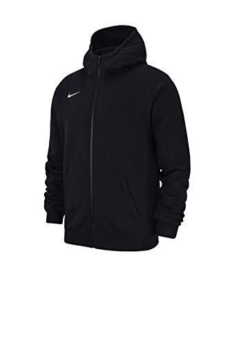 Nike Jungen Y Hoodie Fz Flc Tm Club19 Sweatshirt, Schwarz (Black/Black/White/(White), S-L EU von Nike