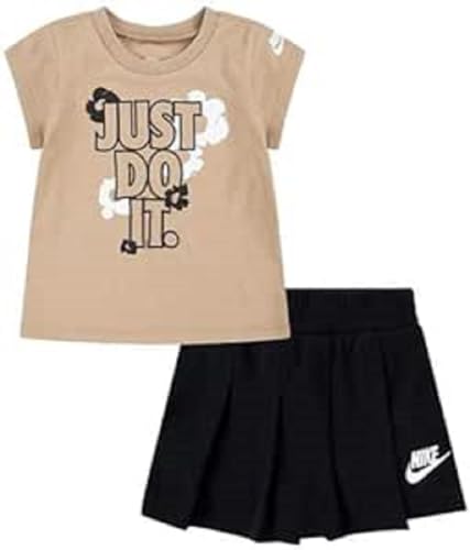 Nike KOMPELTO Mädchen FLORAL SKORT SET 36L814, beige, 2-3 Jahre Nike KOMPELTO Mädchen FLORAL SKORT SET 36L814, beige, 2-3 Jahre von Nike