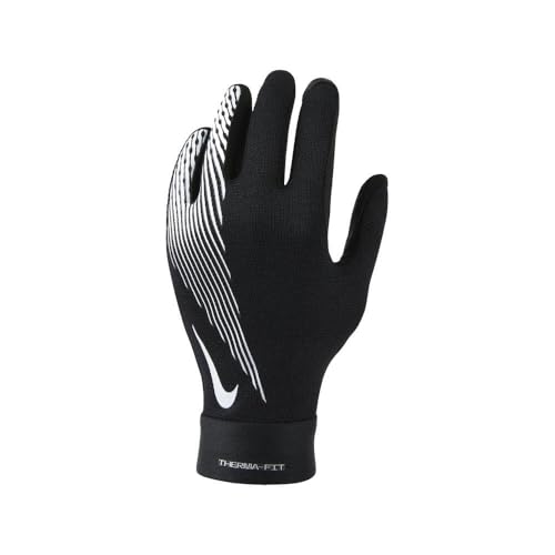 Nike Kinder Academy Thermafit - Ho24 Handschuhe, Black/Black/Volt, M von Nike