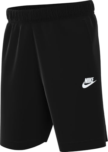 Nike Kinder Club Knit Lbr Shorts, Black/White, 152/158 Nike Kinder Club Knit Lbr Shorts, Black/White, 152/158 von Nike