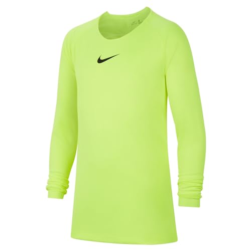 Nike Unisex Kinder Y Nk Df Park 1stlyr Jsy Longsleeve, Volt/Black, XL EU Nike Unisex Kinder Y Nk Df Park 1stlyr Jsy Longsleeve, Volt/Black, XL EU von Nike
