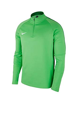 Nike Kinder Dry Academy 18 Drill Longsleeve, Light Green Spark/Pine Green/White, L von Nike