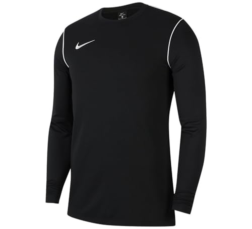 Nike Unisex Kinder Y Nk Df Park20 Crew Top Langarm Shirt, Black/White/White, M EU Nike Unisex Kinder Y Nk Df Park20 Crew Top Langarm Shirt, Black/White/White, M EU von Nike
