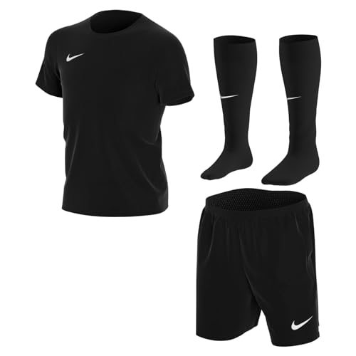 Nike Unisex Kinder Dry Park 20 Trikot Set, Black/Black/White, (M)110-116 von Nike