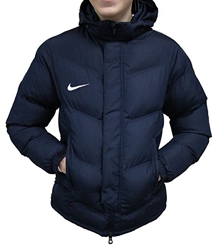 Nike Kinder Jacke Team Winter Fußball Winterjacke, blau (Obsidian/White), S von Nike