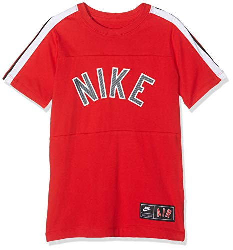 Nike Kinder NSW Air S+ T-Shirt, University Red/Black, M Nike Kinder NSW Air S+ T-Shirt, University Red/Black, M von Nike