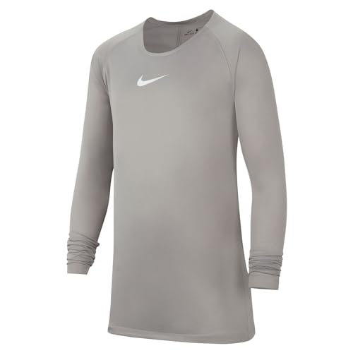 Nike Unisex Kinder Y Nk Df Park 1stlyr Jsy Ls Trikot, Pewter Grey/White, XL EU Nike Unisex Kinder Y Nk Df Park 1stlyr Jsy Ls Trikot, Pewter Grey/White, XL EU von Nike