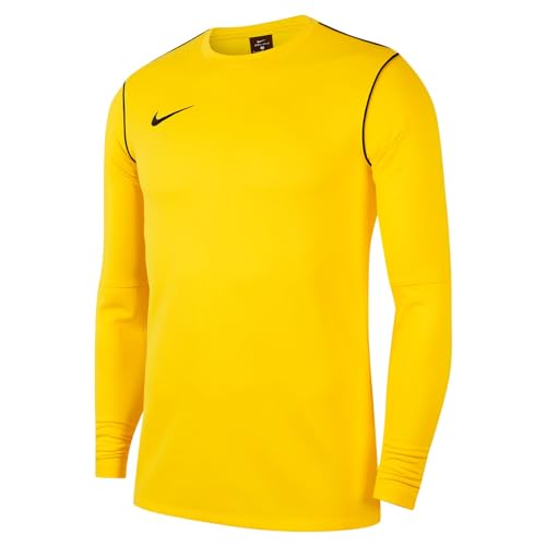Nike Kinder Park20 Crew Top Sweatshirt, Tour Yellow/Black/(Black), L von Nike