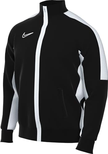 Nike Herren M Nk Df Acd23 Trk Jkt Knit Soccer Track Jacket, Black/White/White, XXL EU von Nike