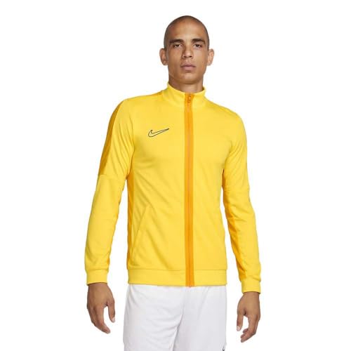 NIKE DR1681-719 M NK DF ACD23 TRK JKT K Jacket Herren TOUR YELLOW/UNIVERSITY GOLD/BLACK Größe L von Nike