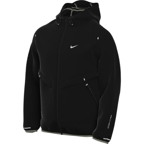 Nike Laufjacke Running Division Storm-Fit Adv Laufjacke Für Herren, Black/Reflective Silv, FZ0622-010, XL-T von Nike