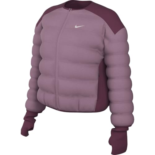 Nike Laufjacke Therma-Fit Swift Damen-Laufjacke, Plum Dust, FB7511-523, L von Nike