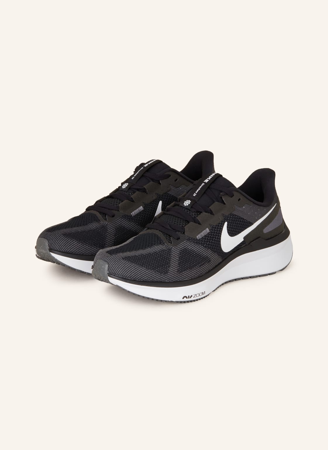 Nike Laufschuhe Air Zoom Structure 25 schwarz von Nike