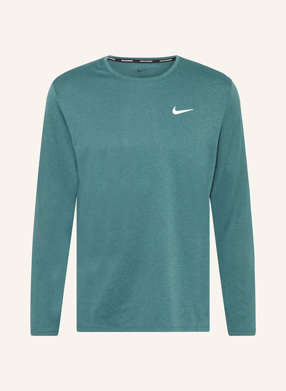 Nike Laufshirt Miler gruen von Nike