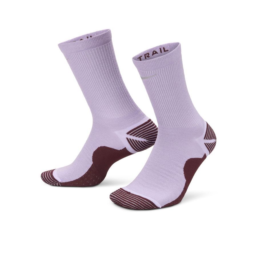 Nike Laufsocken Trail Run Crew - Hydrangeas/Silber Nike Laufsocken Trail Run Crew - Hydrangeas/Silber von Nike
