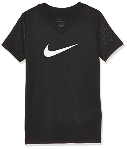 Nike Mädchen Dri-Fit T-Shirt, Black, L von Nike
