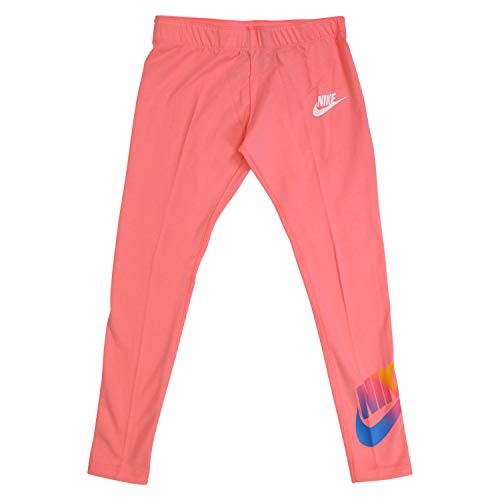 Nike Mädchen Favorites Ff Leggings, Pink Gaze/White, XL Nike Mädchen Favorites Ff Leggings, Pink Gaze/White, XL von Nike