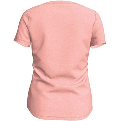 Nike Mädchen G NSW Tee Scoop Dance Swoosh T-Shirt, Bleached Coral/Htr, M von Nike