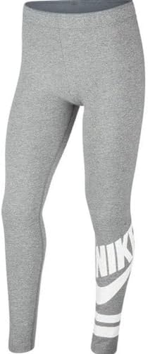 Nike Mädchen NSW Favorite Graphic x3 Leggings, Carbon Heather/White, XS Nike Mädchen NSW Favorite Graphic x3 Leggings, Carbon Heather/White, XS von Nike