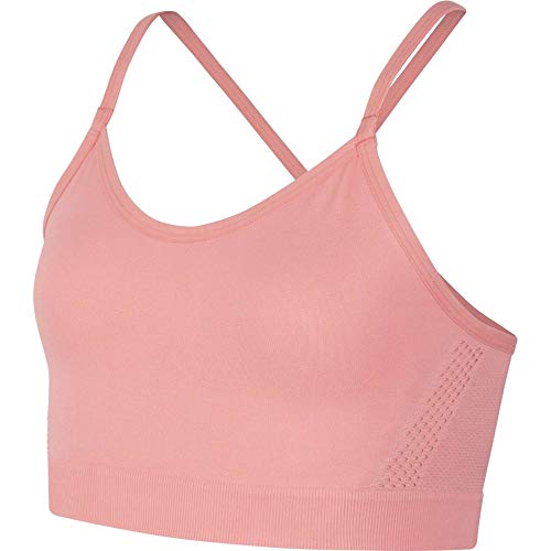 Nike Mädchen Seamless Dry Sport-BH, Pink Gaze/White, L Nike Mädchen Seamless Dry Sport-BH, Pink Gaze/White, L von Nike