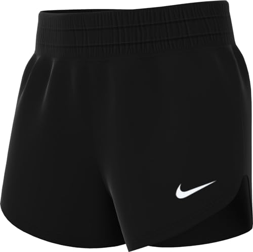 Nike Mädchen Shorts G Nk Df One WVN Hr Short, Schwarz, DX4967-010, XL von Nike