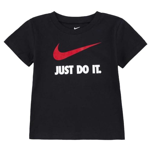 Nike Maglietta a Maniche Corte per Bambini NKB Swoosh Nero Nike Maglietta a Maniche Corte per Bambini NKB Swoosh Nero von Nike
