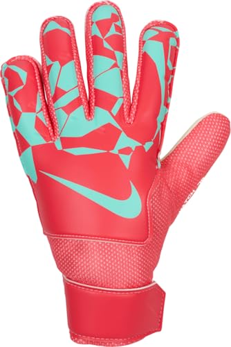 Nike Match Jr. Goalkeeper-Handschuhe Für Ältere Kinder, Ember Glow/Aurora Green/Aurora Green, HQ0258-850, 8 von Nike