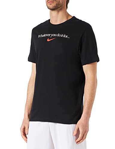 Nike Men's M Nk Df Tee Wydif T-Shirt, Black, L Nike Men's M Nk Df Tee Wydif T-Shirt, Black, L von Nike