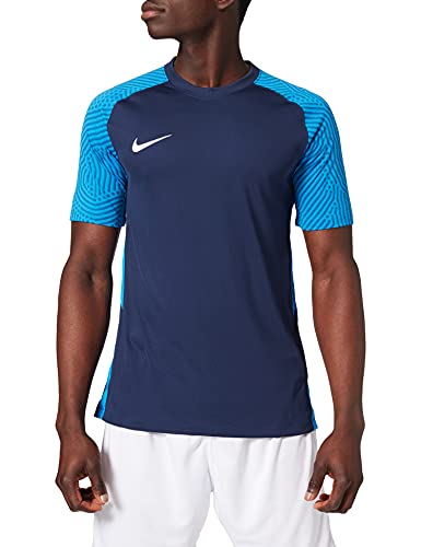 Nike Mens Dri-FIT Strike II Shirt, Midnight Navy/Photo Blue/White, L Nike Mens Dri-FIT Strike II Shirt, Midnight Navy/Photo Blue/White, L von Nike