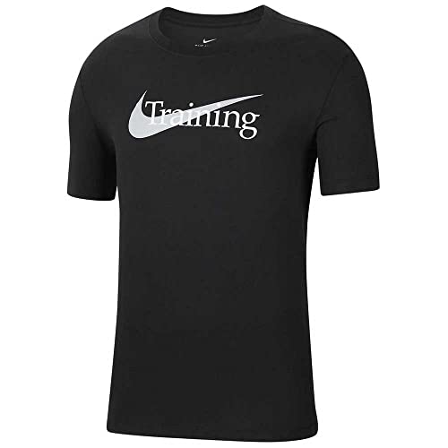 Nike Mens Dri-FIT Shirt, Black, L von Nike