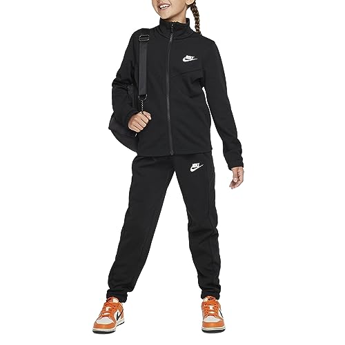 Nike Unisex Kinder Nsw Trainingsanzug, Black/Black/White, M EU von Nike