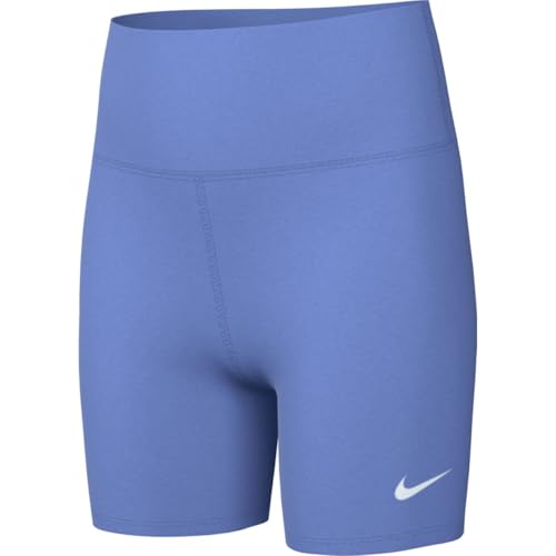 Nike One Bike Shorts Mit Dri-Fit-Technologie (Ca. 13 cm) (Ältere Kinder) (Mädchen), Royal Pulse/White, FZ5603-494, L von Nike