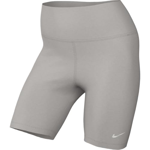 Nike One Bike-Shorts Mit Hohem Taillenbund Für Damen (Ca. 20,5 cm), Lt Iron Ore, HM4330-014, L von Nike