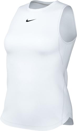 Nike One Classic Df Damen Bluse, White/Black, L von Nike