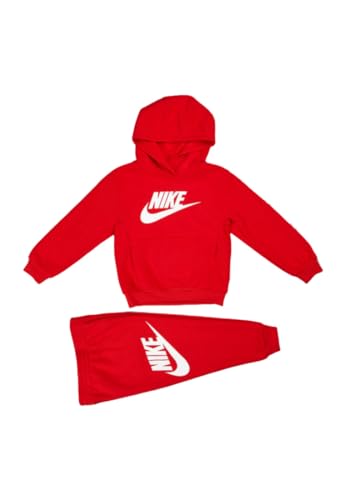 Nike -Overall bestehend aus Sweatjacke und Hose - Sweatshirt mit Kapuze - Sweatshirt mit Kängurutaschen -Sweatshirt mit gesticktem Logo -Hose mit verstellbarer Taille mit Kordelzug -Hose mit von Nike
