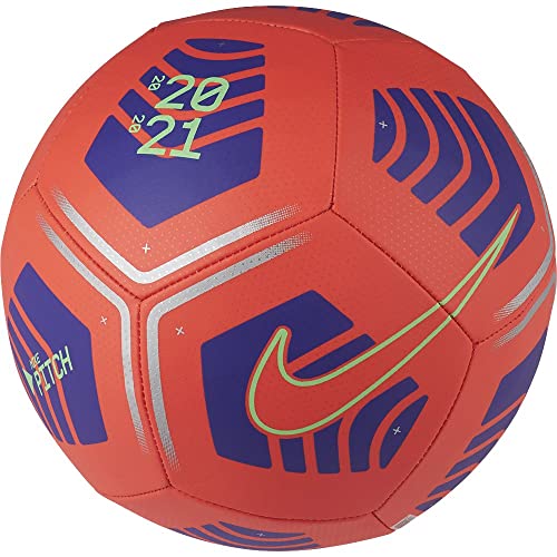 Nike Pitch Ball DB7964-635; Unisex Soccer Ball; DB7964-635_5; red; 5 EU ( UK) von Nike