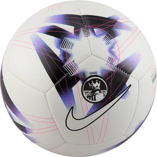 Nike Premier League Pitch Ball FB2987-101, Unisex Footballs, White, 5 EU Nike Premier League Pitch Ball FB2987-101, Unisex Footballs, White, 5 EU von Nike
