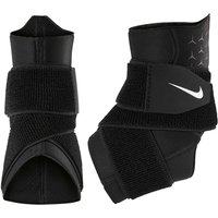 NIKE Pro Knöchelbandage mit Strap 010 black/white XL von Nike