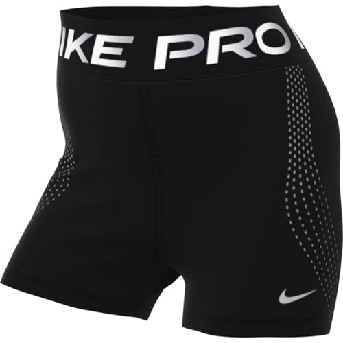 Nike Pro Sculpt Bike Shorts Mit Hohem Taillenbund (Damen, Ca. 7,5 cm), Black/Reflective Silv, FV7935-010, XS von Nike