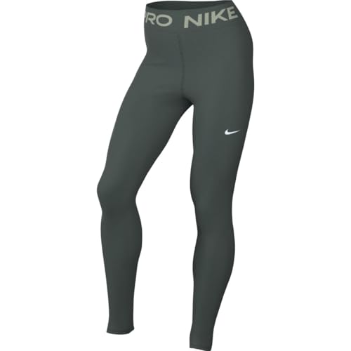 Nike Pro Sculpt Leggings In Voller Länge Mit Hohem Bund Für Damen, Vintage Green/White, FV7382-338, L von Nike