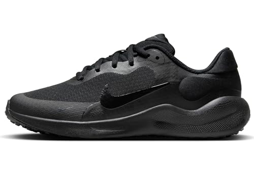 Nike Revolution 7 (Gs) Sportschuh, Schwarz Anthrazit, 32 EU von Nike