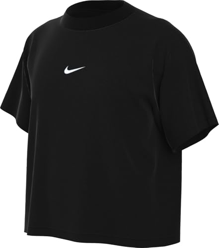 Nike Shirt G NSW Tee Boxy Essntl Lbr, Black, FZ5559-010, M von Nike