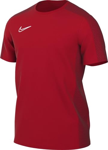 Nike Herren M Nk Df Acd23 Short-Sleeve Soccer Top, University Red/Gym Red/White, L EU von Nike