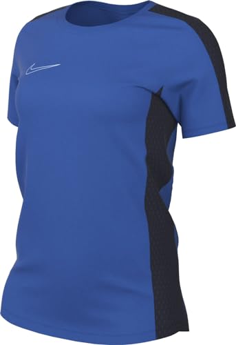 Nike Short-Sleeve Soccer Top W Nk Df Acd23 Top Ss, Royal Blue/Obsidian/White, DR1338-463, XL von Nike