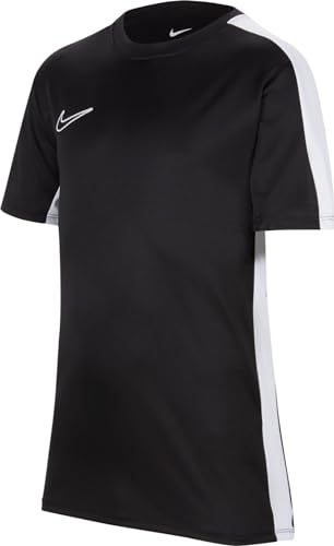 Nike Unisex Kinder Y Nk Df Acd23 Short-Sleeve Soccer Top, Black/White/White, S-128/140 EU von Nike
