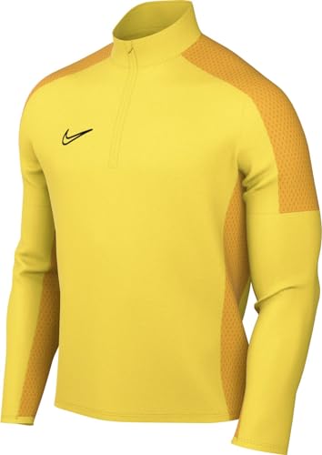 NIKE DR1352-719 M NK DF ACD23 DRIL TOP Jacket Herren TOUR YELLOW/UNIVERSITY GOLD/BLACK Größe S von Nike